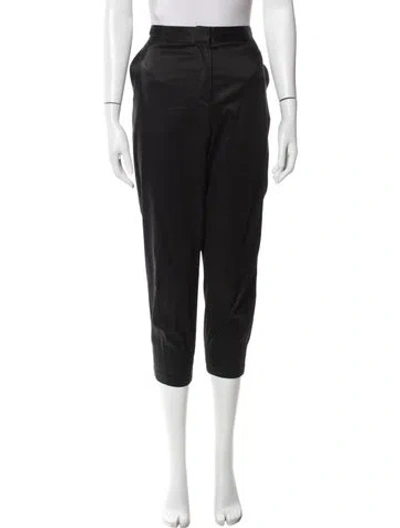 Pre-owned M.patmos Straight Leg Pants In Black