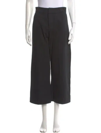 Pre-owned M.patmos Wide Leg Pants In Black