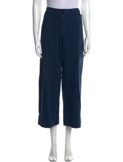 Pre-owned M.patmos Wide Leg Pants In Blue