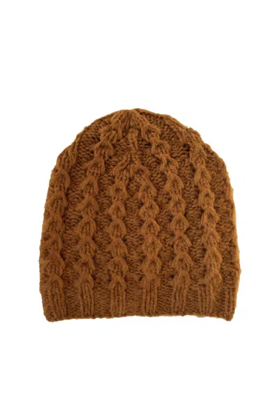 M.patmos Women's Jay Cashmere Beanie In Cinnamon In Brown