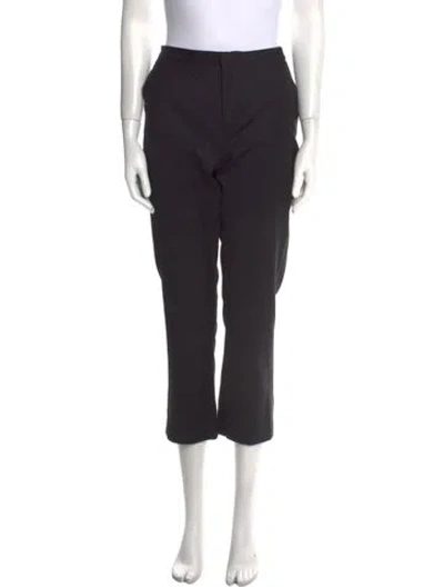 Pre-owned M.patmos Wool Straight Leg Pants In Black