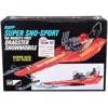 Mpc 1-20 Scale Rupp Super Sno-sport Snowmobile Dragster Skill 2 Model Kit