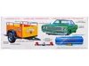 Mpc Skill 2 Model Kit 1968 Dodge Coronet Hardtop With Trailer 1/25 Scale Model By