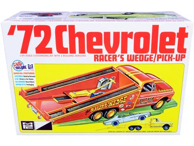 Mpc Skill 2 Model Kit 1972 Chevrolet Pickup Truck Racer's Wedge 2-in-1 Kit 1/25 Scale Model By
