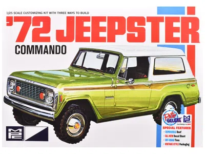 Mpc Skill 2 Model Kit 1972 Jeep Jeepster Commando 1/25 Scale Model By