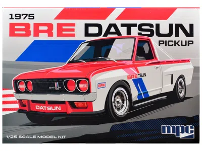 Mpc Skill 2 Model Kit 1975 Datsun Pickup Truck "bre" 1/25 Scale Model By