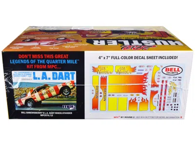 Mpc Skill 2 Model Kit 1975 Datsun Pickup Truck "lil Hustler" 1/25 Scale Model By