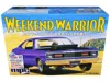 Mpc Skill 2 Model Kit 1976 Dodge Dart Sport "weekend Rior" 1/25 Scale Model By  In Purple