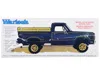 Mpc Skill 2 Model Kit 1977 Dodge Warlock Stepside Pickup Truck 1/25 Scale Model By