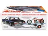 Mpc Skill 2 Model Kit 1980 Chevrolet Monte Carlo "class Action" With Motorcycle And Trailer (skill 2) 1/