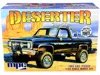 Mpc Skill 2 Model Kit 1984 Gmc Pickup Truck (molded In White) "deserter" 1/25 Scale Model By