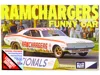 Mpc Skill 2 Model Kit Dodge Challenger Ramchargers Funny Car "legends Of The Quarter Mile" 1/25 Scale Mo