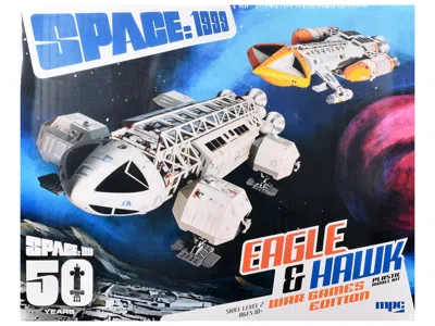 Mpc Skill 2 Model Kit Eagle And Hawk War Games Edition "space: 1999" (1975-1977) Tv Series 1/72 Scale Mo In Multi