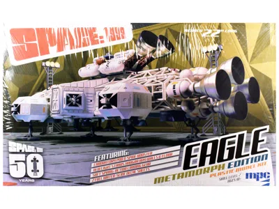Mpc Skill 2 Model Kit Eagle Transporter Metamorph Edition "space: 1999" (1975-1977) Tv Series 1/48 Scale In Multi
