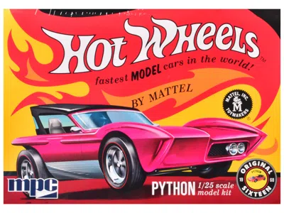 Mpc Skill 2 Model Kit Python Car "hot Wheels" 1/25 Scale Model By  In Multi