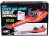 Mpc Skill 2 Model Kit Rupp Super Sno-sport Snowmobile Dragster (the World's First) 1/20 Scale Model By M