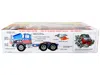 Mpc Skill 3 Model Kit Mack Dm 800 Semi Tractor Truck 1/25 Scale Model By