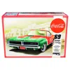 Mpc Skill 3 Snap Model Kit 1969 Dodge Charger Rt Coca-cola 1 By 25 Scale Model