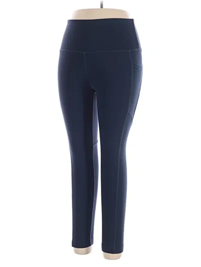 Pre-owned Mpg Active Pants In Blue
