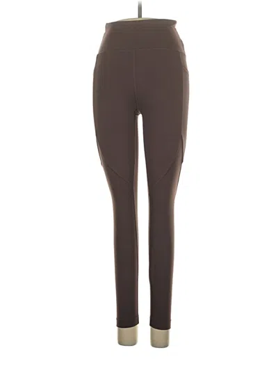 Pre-owned Mpg Active Pants In Brown