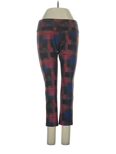 Pre-owned Mpg Active Pants In Burgundy