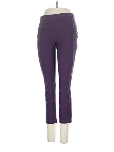 Pre-owned Mpg Active Pants In Purple