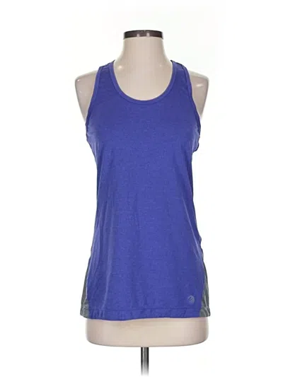 Pre-owned Mpg Active Tank Top In Blue