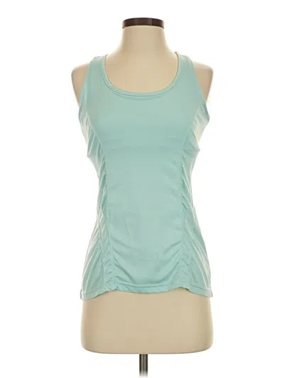 Pre-owned Mpg Active Tank Top In Teal