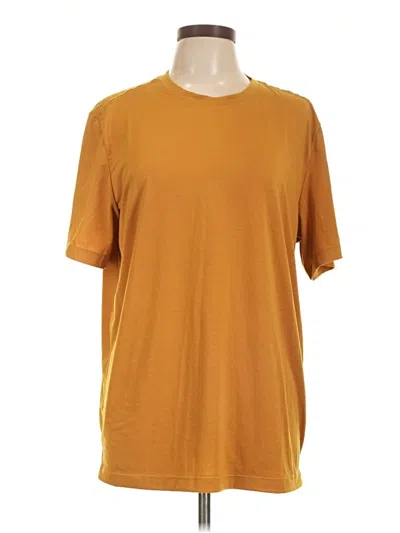 Pre-owned Mpg Active T-shirt In Gold