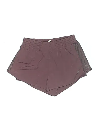 Pre-owned Mpg Athletic Shorts In Burgundy