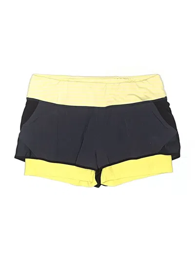 Pre-owned Mpg Athletic Shorts In Yellow