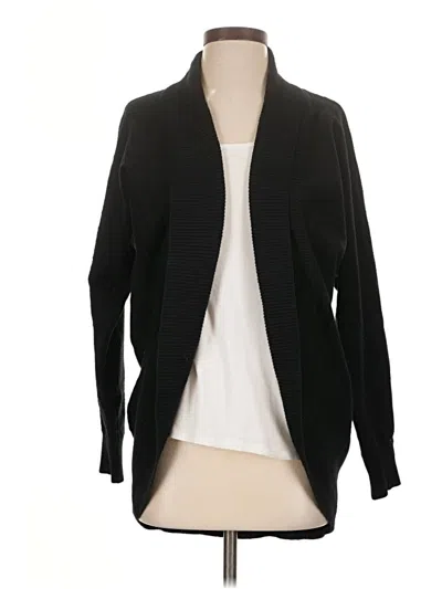 Pre-owned Mpg Cardigan Sweater In Black