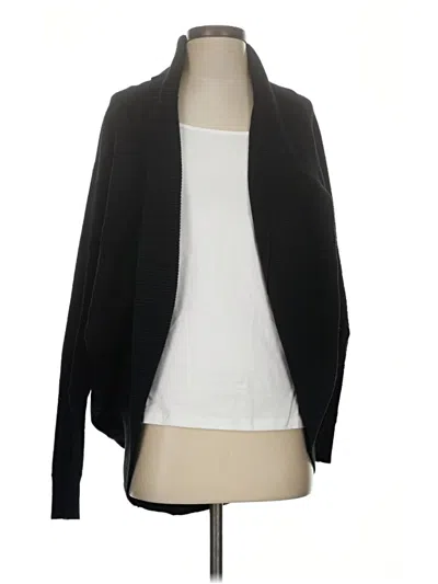 Pre-owned Mpg Cardigan Sweater In Black
