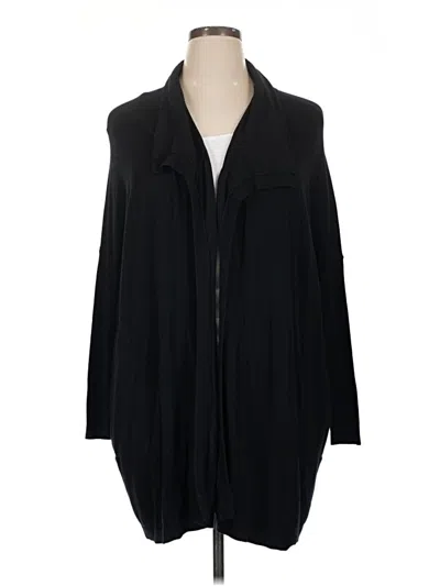 Pre-owned Mpg Cardigan Sweater In Black