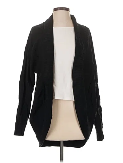 Pre-owned Mpg Cardigan Sweater In Black