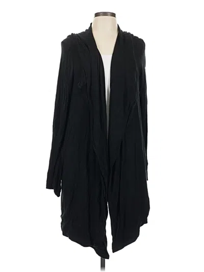 Pre-owned Mpg Cardigan Sweater In Black