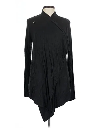 Pre-owned Mpg Cardigan Sweater In Black