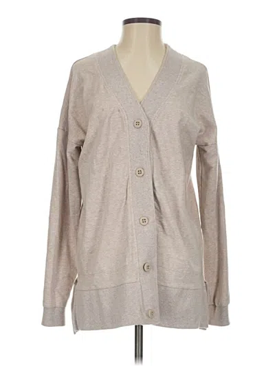 Pre-owned Mpg Cardigan Sweater In Tan