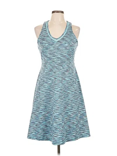Pre-owned Mpg Casual Dress In Blue