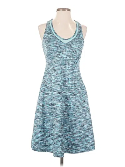 Pre-owned Mpg Casual Dress In Blue