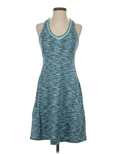 Pre-owned Mpg Casual Dress In Blue