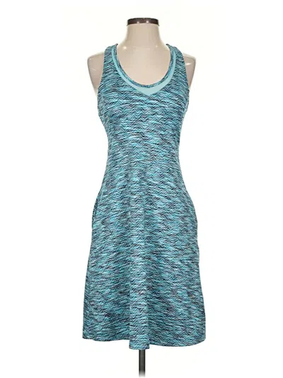 Pre-owned Mpg Casual Dress In Blue