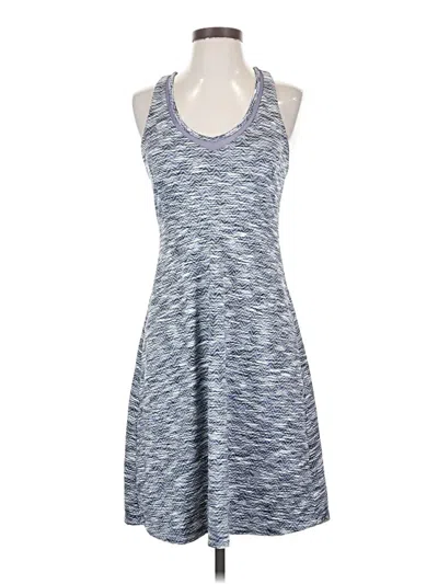 Pre-owned Mpg Casual Dress In Blue