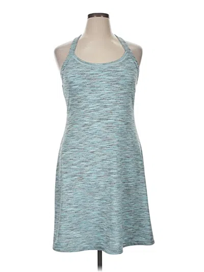 Pre-owned Mpg Casual Dress In Teal