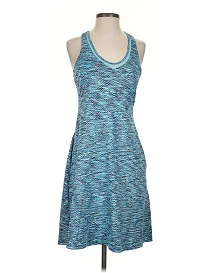 Pre-owned Mpg Casual Dress In Teal