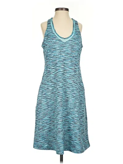 Pre-owned Mpg Casual Dress In Teal