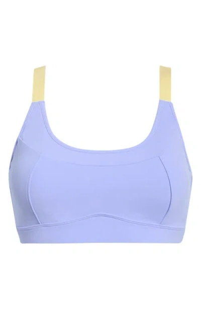 Mpg Cloud Contrast Sports Bra In Purple