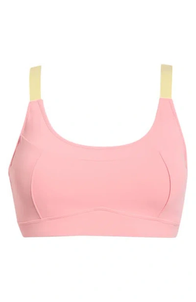 Mpg Cloud Contrast Sports Bra In Pink