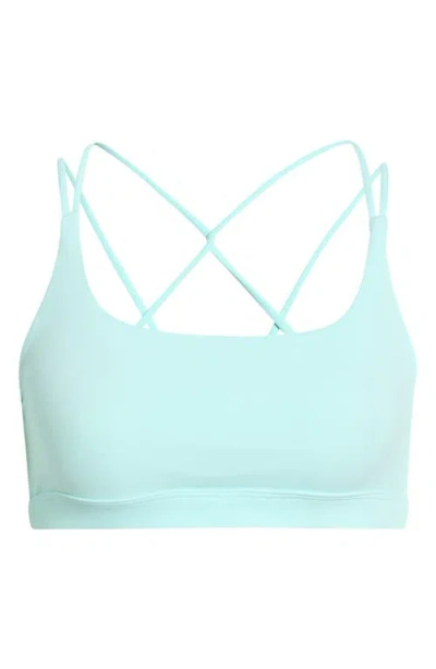 Mpg Cloud Strappy Sports Bra In Green