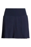 Mpg Club Micro Pleated Skort In Blue